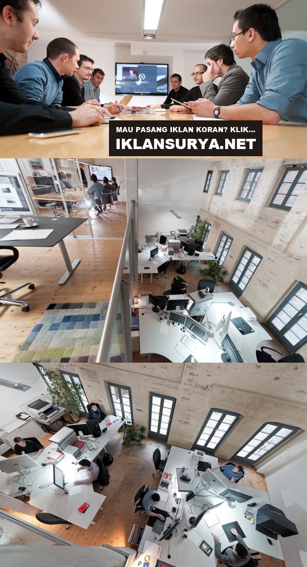 desain kantor futuristik