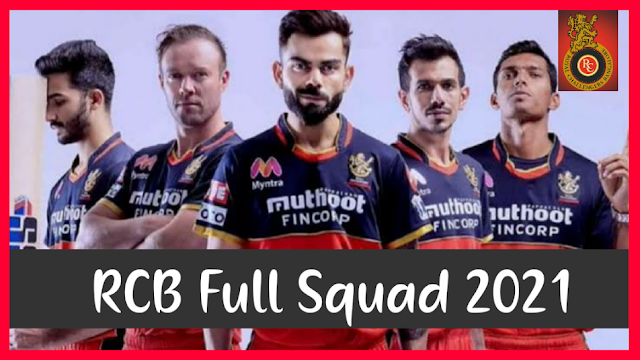 IPL 2021 RCB TEAM