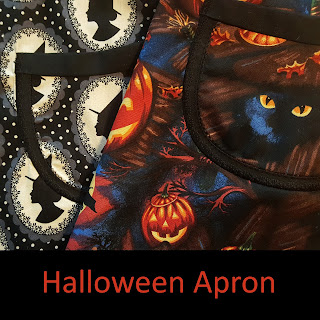 Military Mama Musings - Halloween Apron