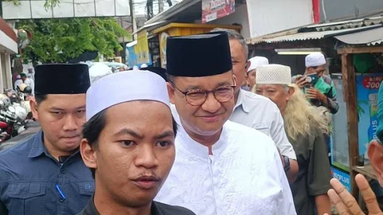 Anies Baswedan Hadiri Pernikahan Putri Habib Rizieq di Petamburan