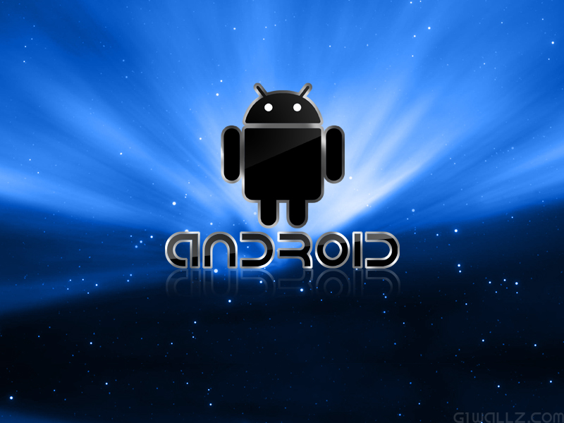 android wallpaper blue