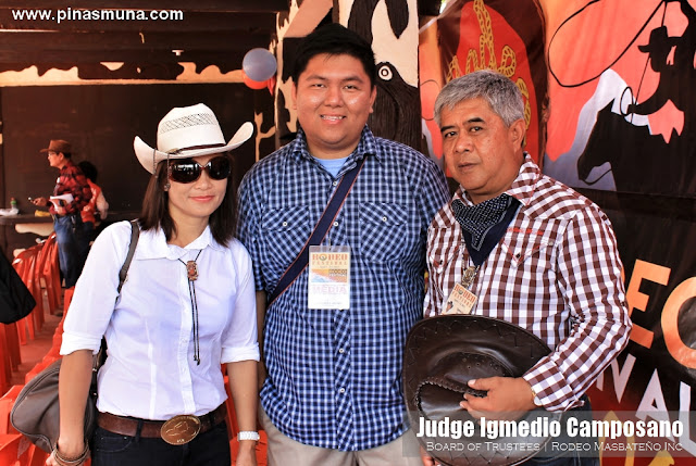 Judge Igmedio Camposano, member of the Board of Trustees of Rodeo Masbateno Inc