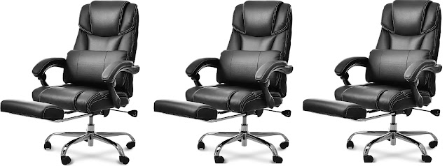 8. Merax High-back Ergonomic Pu Leather Racing Chair Executive Office Chair