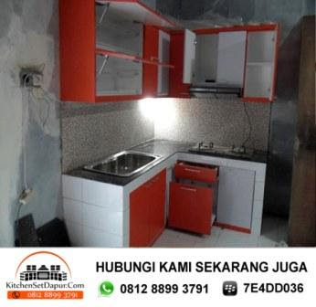 dapur utama mendesain kitchen set bogor