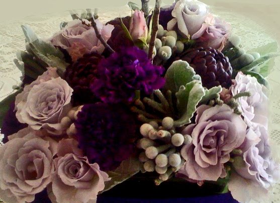 wedding color schemes purple