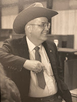 A man wearing a Stetson hat