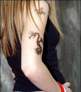 Avril Lavigne Tattoo Styles 