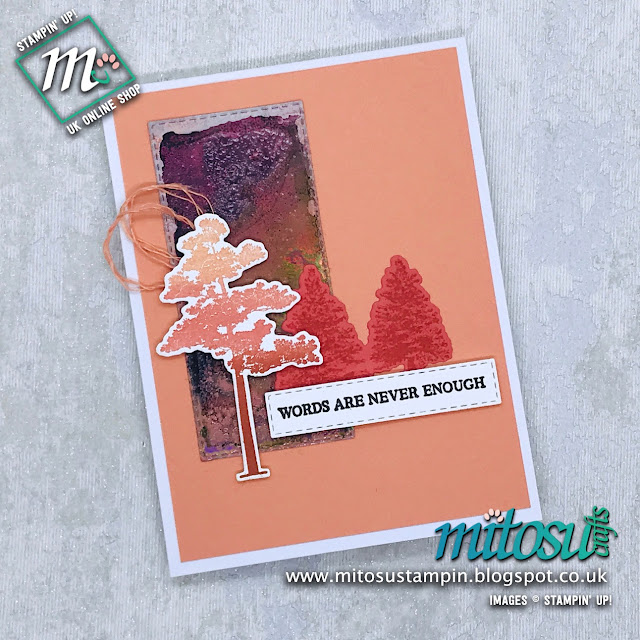 Stampin' Up! Rooted In Nature Card Idea. Order cardmaking supplies from Mitosu Crafts UK online shop 24/7