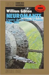 La copertina di Neuromante - Cosmo Oro 80