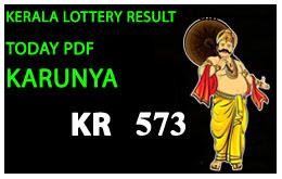 Kerala Lottery Result Today PDF