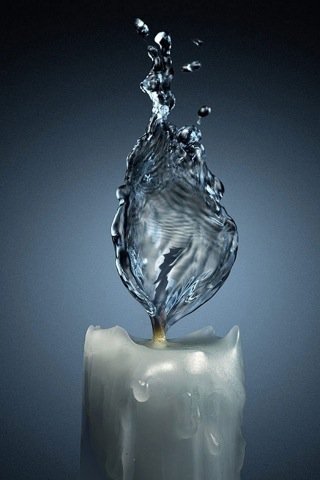 water candle