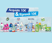 Cashback "Acquista 10€ & Riprendi 10€" : come ricevere il rimborso di 10€ su Cif, Coccolino, LysoForm, Svelto