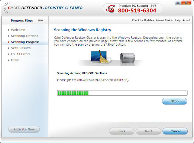 CyberDefender Registry Cleaner v6.2.2.1 + Serial