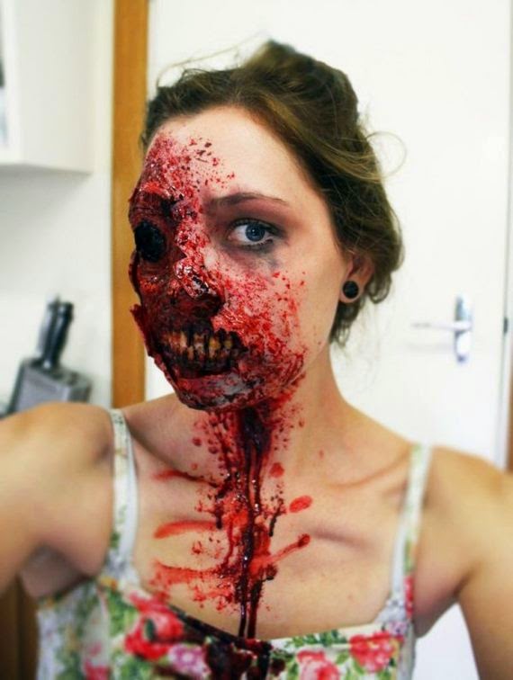 Make up Halloween yang akan membuatmu ditakuti
