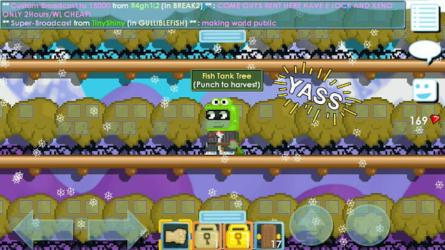 Cara cepat meningkatkan WL dengan bisnis Fish Tank di Growtopia √ Cara Meningkatkan WL Dengan Bisnis Fish Tank di Growtopia