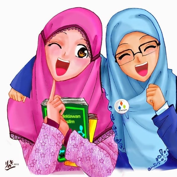 Cute and funny Hijaber  Cartoons IMAGES OFFICIAL