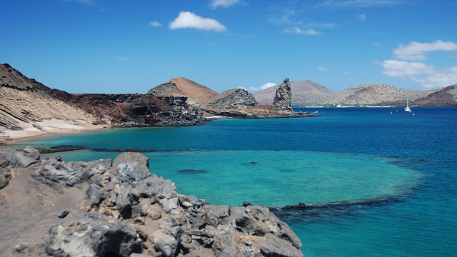 Blue Lagoon Galapagos Island Ecuador