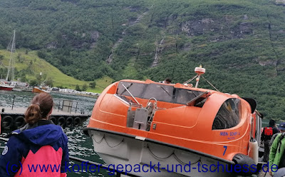 Geirangerfjord Tendern Norwegen Kreuzfahrt Mein Schiff 4