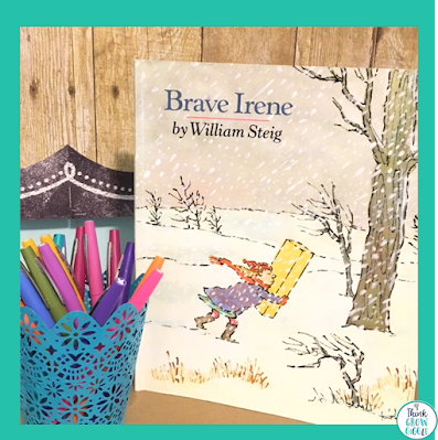 winter mentor text brave irene