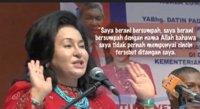 Malaysia In Crisis: Cincin & Permata Rosmah Mansor
