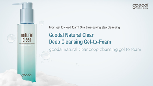  Goodal Natural Clear Deep Cleansing Gel-to-Foam