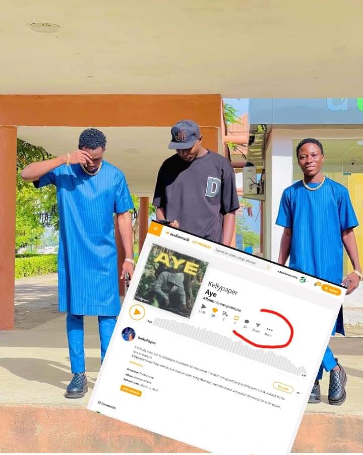 [Crazy!] Abuja's next rated 'KELLY PAPER' hits 1,000 streams within 12 hrs of song drop