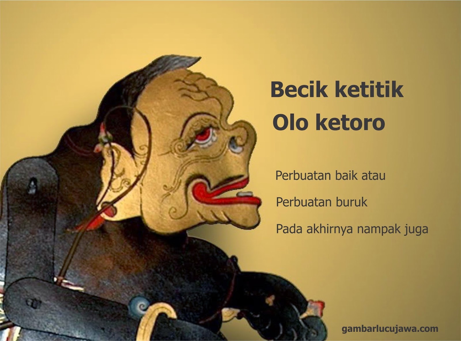 Koleksi Gambar Kartun Suku Jawa