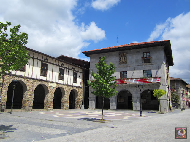 Barrio de Zubiaur en Orozko (Bizkaia)