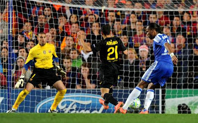 hasil skor video pertandingan chelsea vs barcelona liga champions