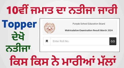 10th Class Result 2024 Punjab Board