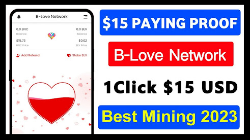 B love Network payment Proofs