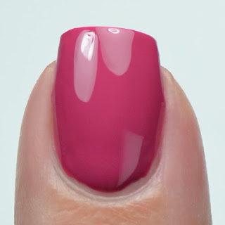 rose pink creme nail polish