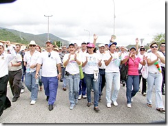 Docentes piden a la Virgen  ablandar 1