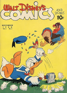 Capa da revista Walt Disney's Comics and Stories 2, com data de novembro de 1940