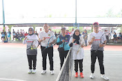 AKBP Erwin Syah Resmi Buka Kejuaraan Tenis Lapangan Kapolres Cup II Beregu Putra Se-Sulselrabar