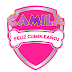 Paw Patrol nombre Camila para cumpleaños