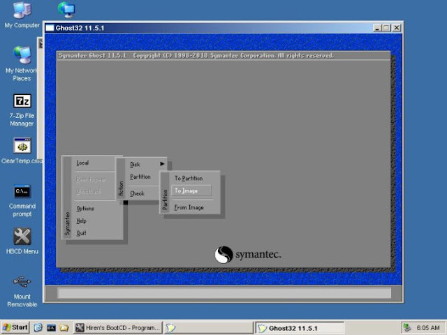 Cara Membuat File Image Ghost Menggunakan Norton Ghost 3