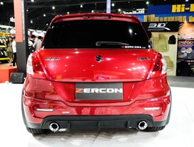 Maruti Swift with Zercon body kit 3
