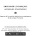 Enseigner le français approches et methodes - PDF