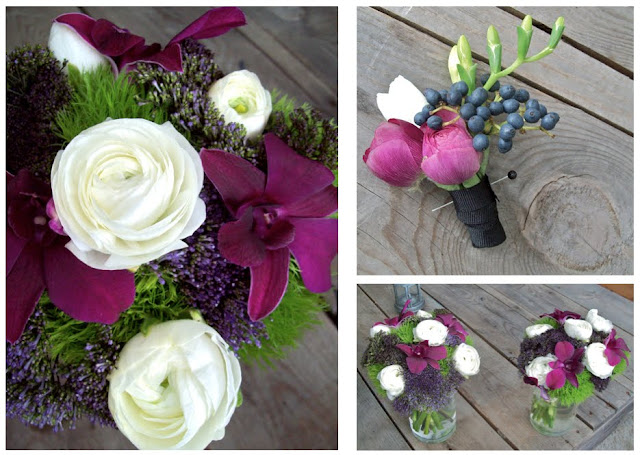 purple hydrangea centerpieces for weddings 