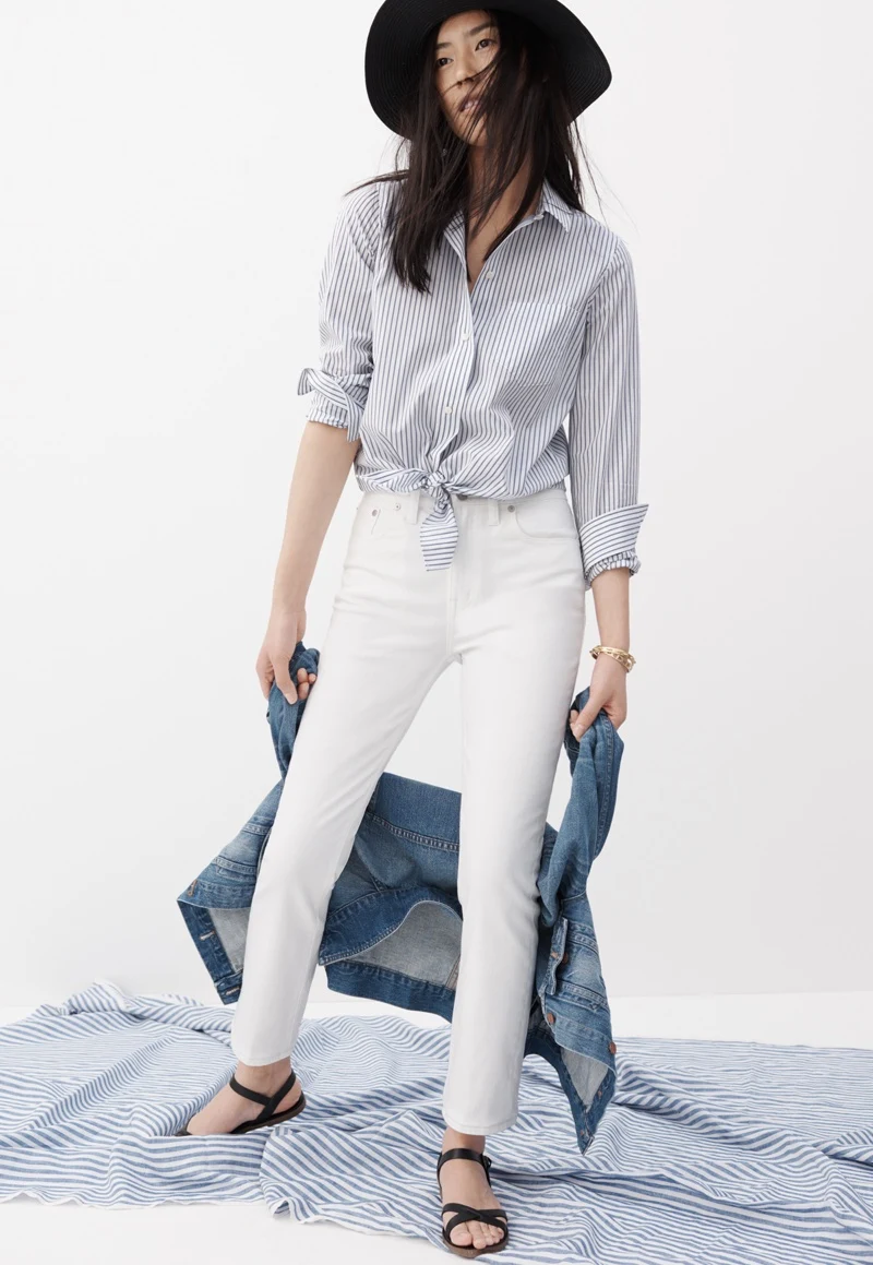 Madewell Denim Summer 2016 Lookbook featuring Liu Wen