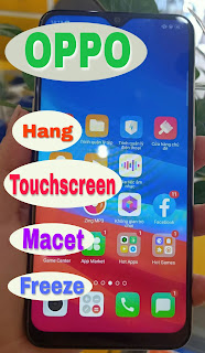 Hp oppo hang layar macet