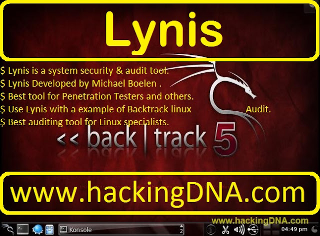 Lynis on Backtrack 5