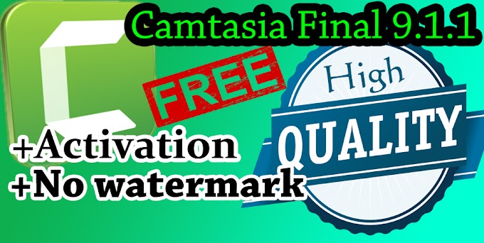Camtasia Studio 9.1.1 FULL 64bit LIFETIME No watermark/no crash/problems Fixed