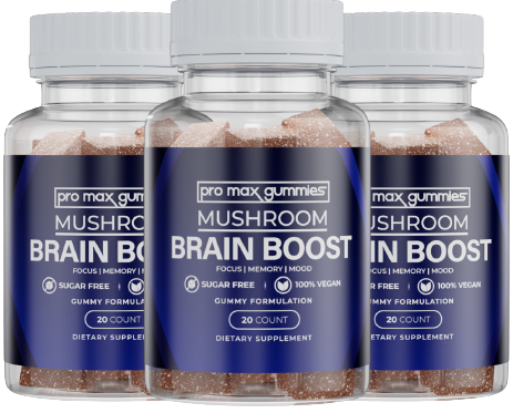 Brain Boost Pro Max Gummies (#1 MUSHROOM GUMMIES) Increase Mental Clarity And Boost Energy!