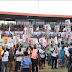 Photos Of Crowd Waiting For Atiku For His Rally In Ebonyi