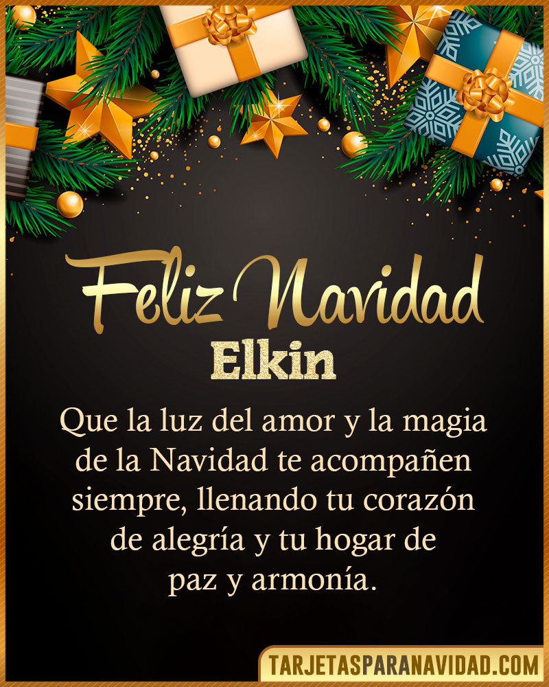 Imágenes con frases de Navidad para Elkin