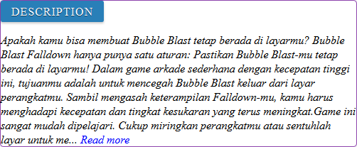 Bubble Blast Falldown game review