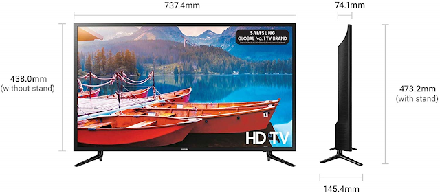 Samsung 80 cm 32 Inches Series 4 HD Ready LED TV UA32N4010AR Black