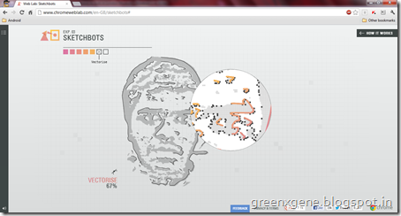 Google Chrom Web Lab - Sketchbots - Vectorise